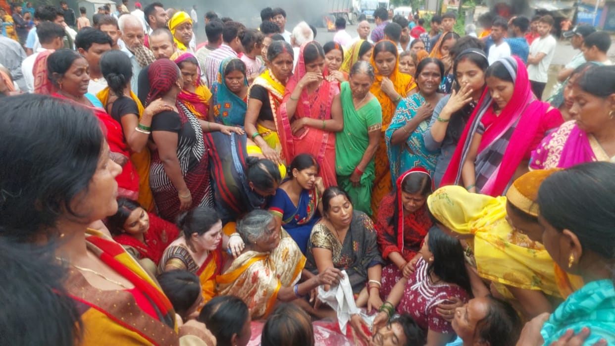 Bihar News: Young man shot dead in Patna, people took to the streets in protest and created ruckus