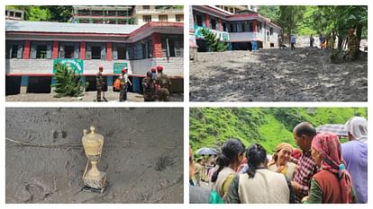 Himachal Pradesh Rain Landslide Cloudburst GSSS Samej primary school building