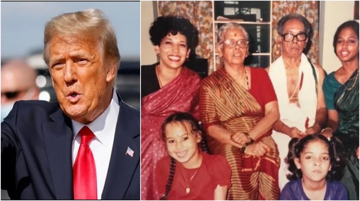 Donald Trump escalates race attacks on Kamala Harris' Indian heritage news in hindi