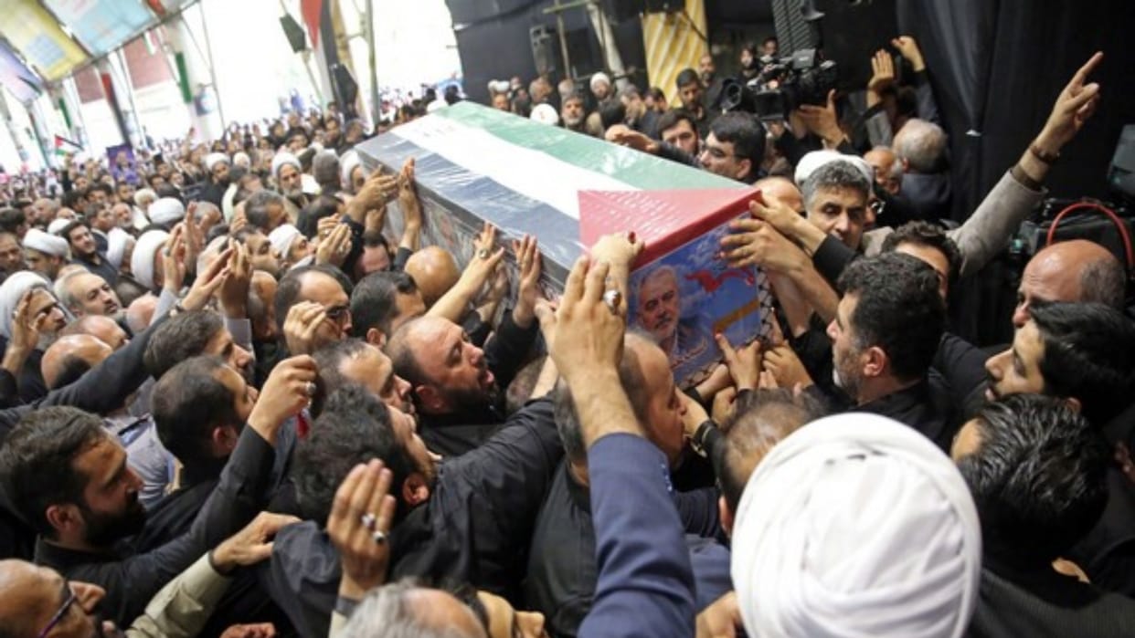 Hamas leader Ismail Haniyeh's funeral held in Doha; Iran vows retaliation
