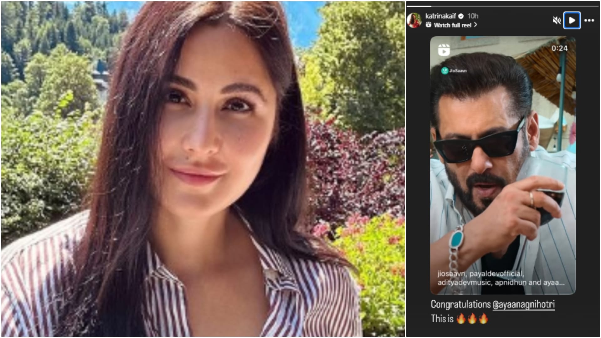 Katrina Kaif praised Sikandar actor Salman Khan nephew Ayaan Agnihotri for his debut music video Party Fever