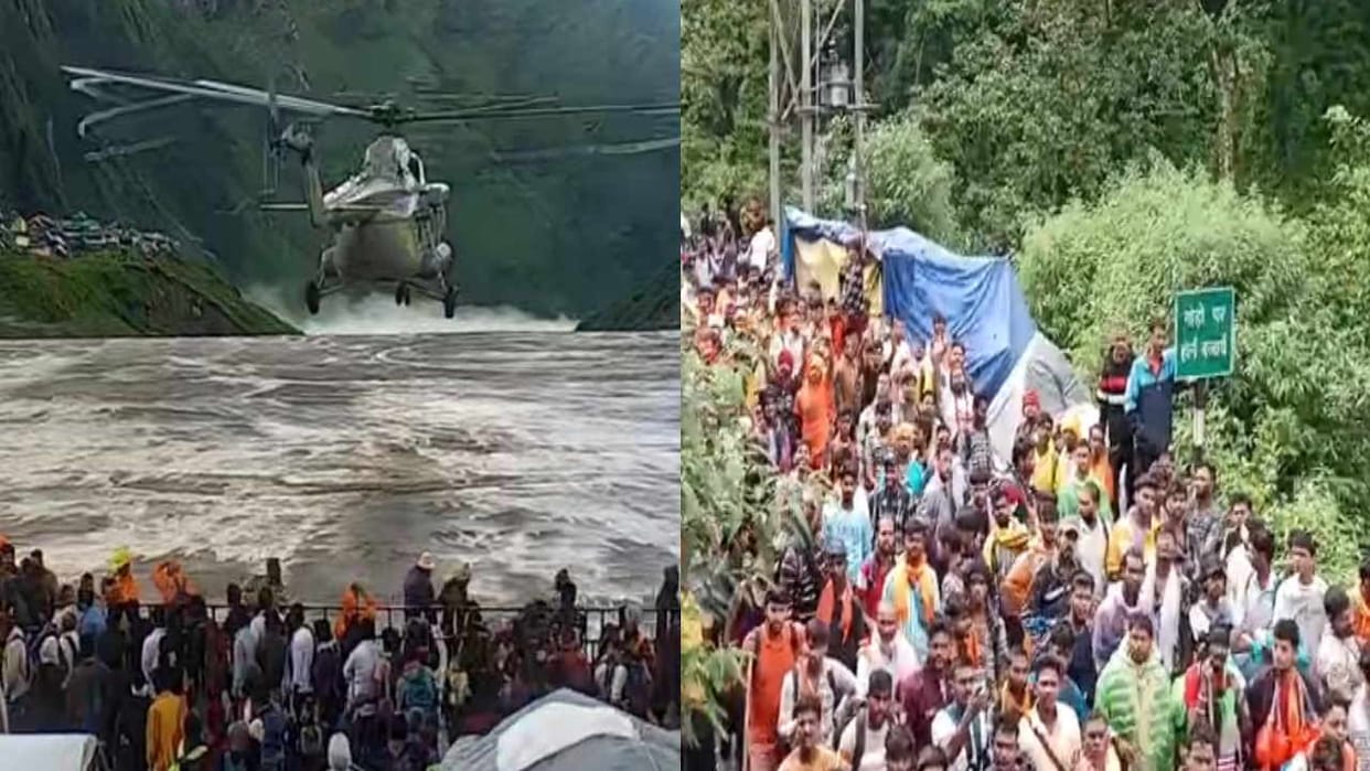 Kedarnath cloudburst rescue Second Day people missing dead Uttarakhand Disaster Watch Photos