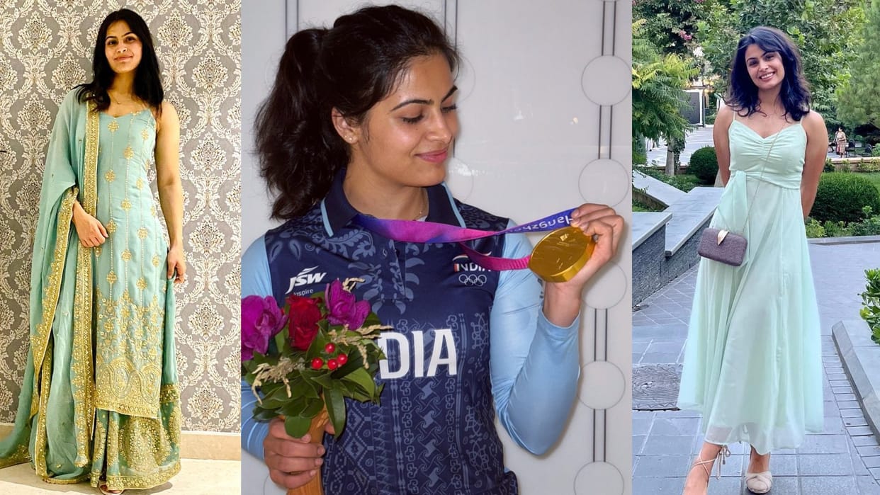 Paris Olympic 2024 Manu Bhaker bronze medal winner stylish looks of Manu Bhaker know everything about her