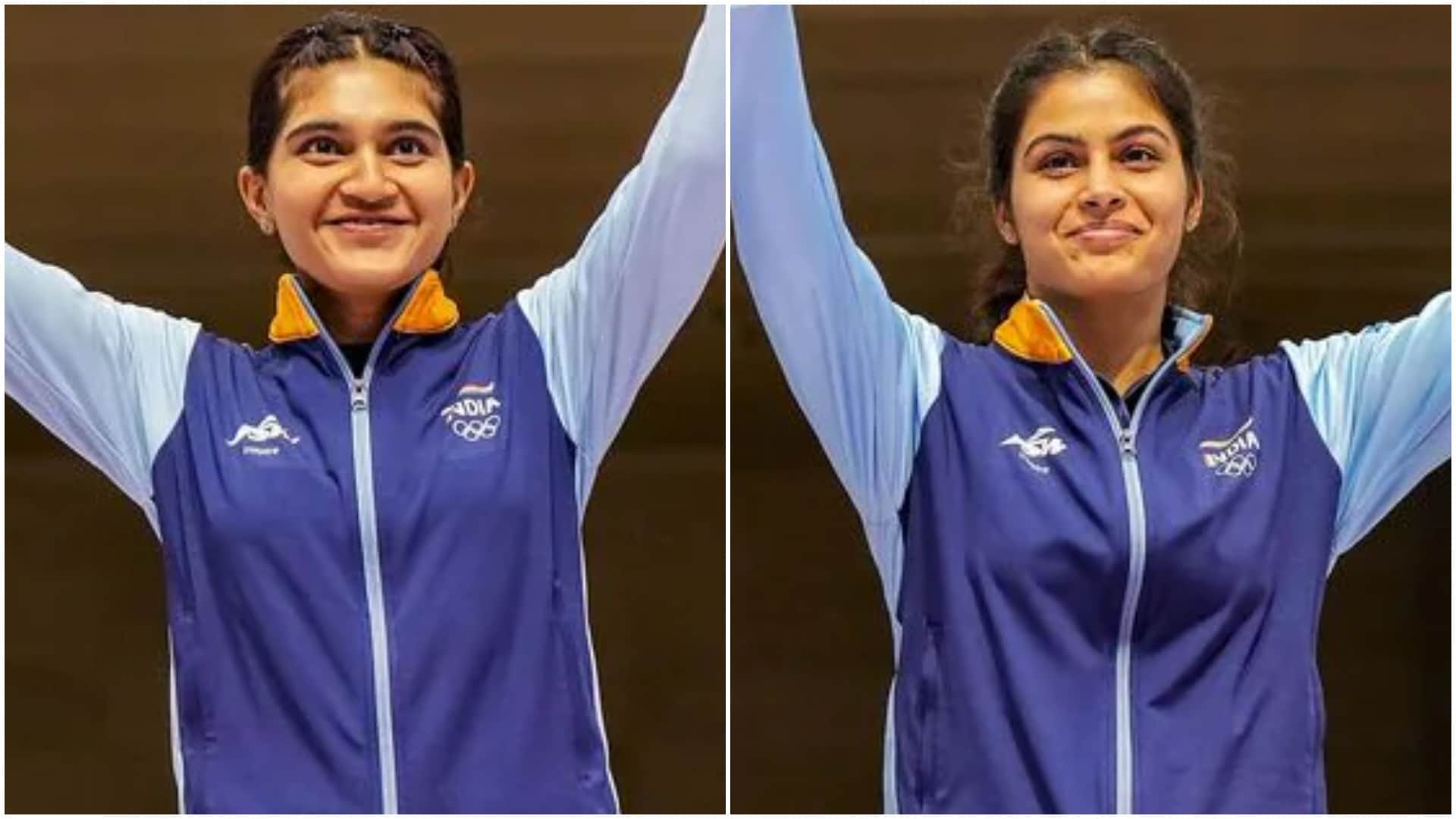 ईशा सिंह और मनु भाकर