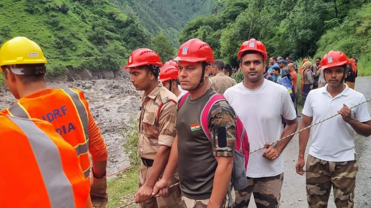 Himachal Disaster Rescue operation started at 5 am Friday 2 August