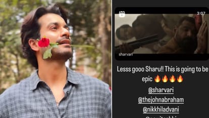 Sharvari Wagh Vedaa Trailer liked by fans her Rumoured boyfriend Sunny Kaushal Praises film Calls It Epic