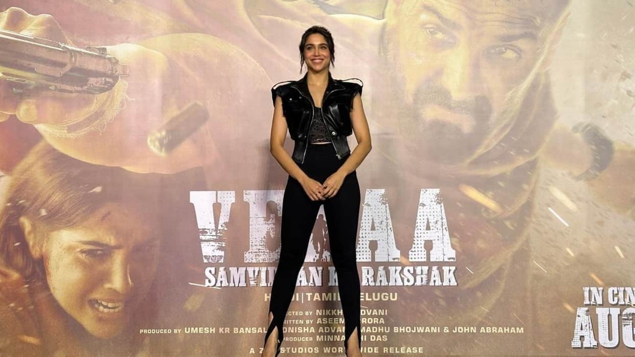 John Abraham Vedaa Actress Sharvari Wagh Thanks Director Nikkhil Advani says it a very important film for me