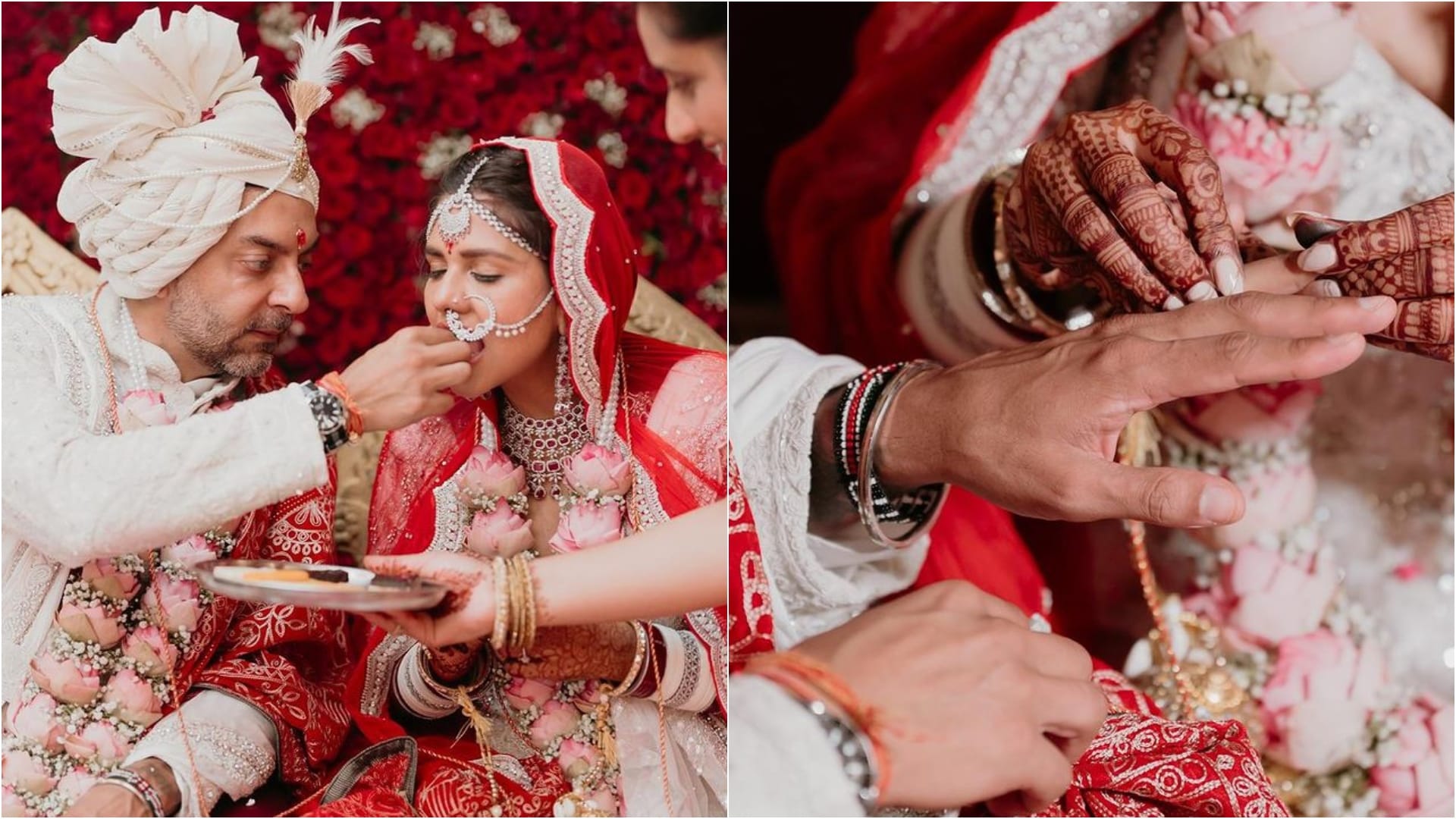 Dalljiet Kaur had torn down her wedding saree to make a sofa for her home with Nikhil Patel in Kenya reports