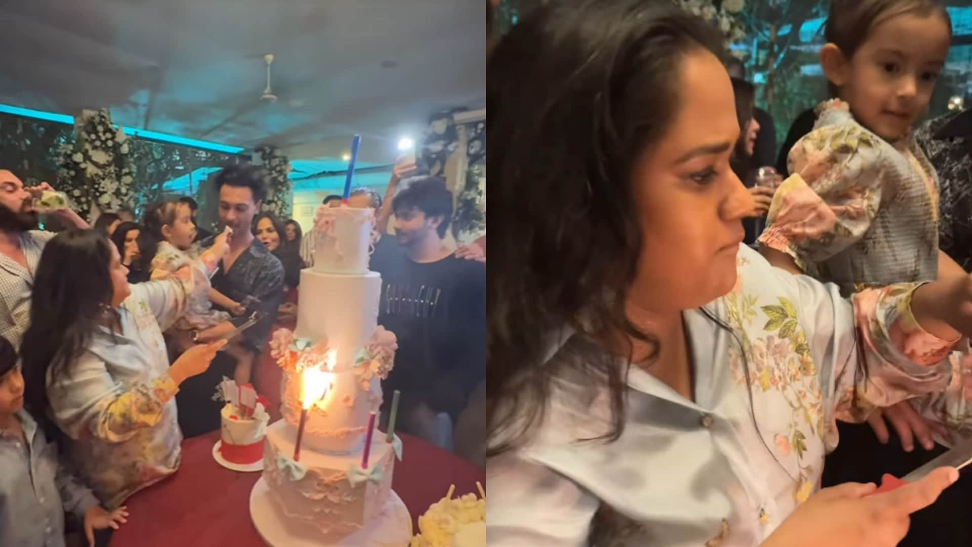 Arpita Khan celebrated her birthday with family Ritesh Deshmukh shared video on Instagram