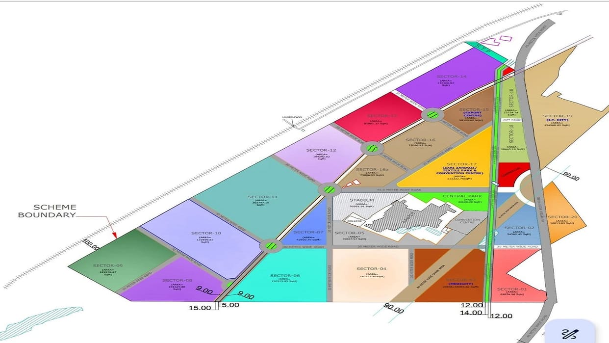 Flats will be built above the shopping complex in Nath Nagari Integrated Township