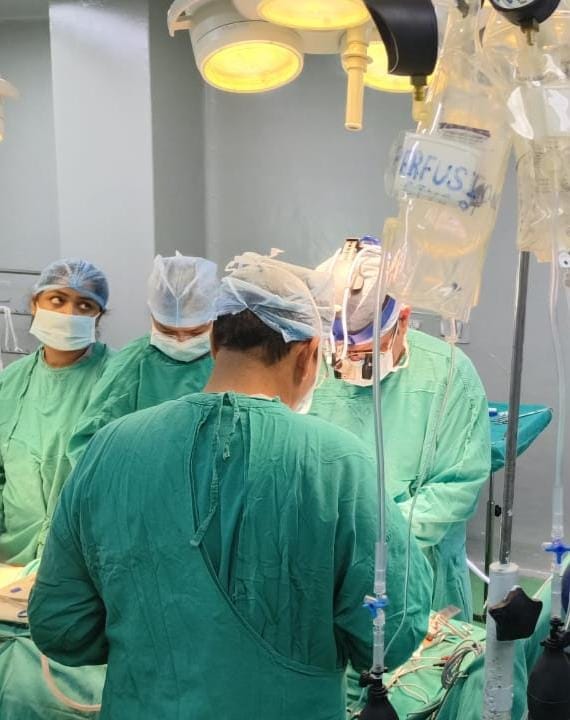 Heart valve repair surgery started at BMHRC, elderly woman suffering from gas was treated