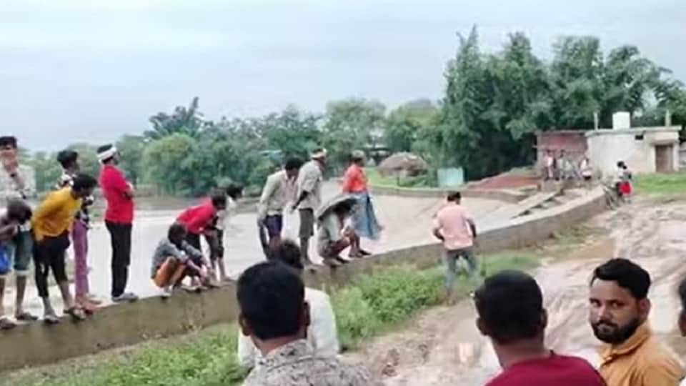 Rain in Bemetara Body of a woman found floating in flood water in Dotu Nala