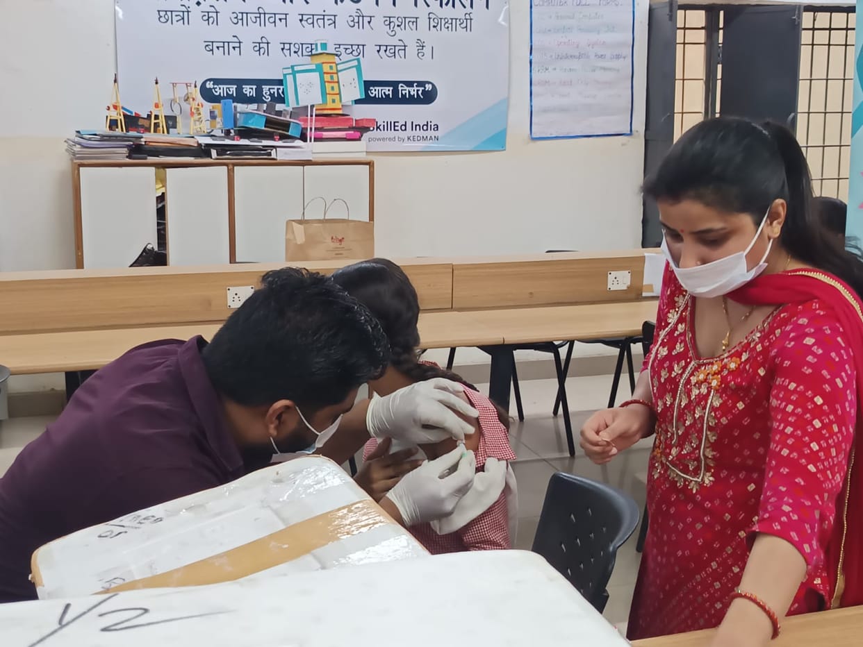 cervical cancer and hpv vaccine karkinos healthcar started vaccine campaign in delhi