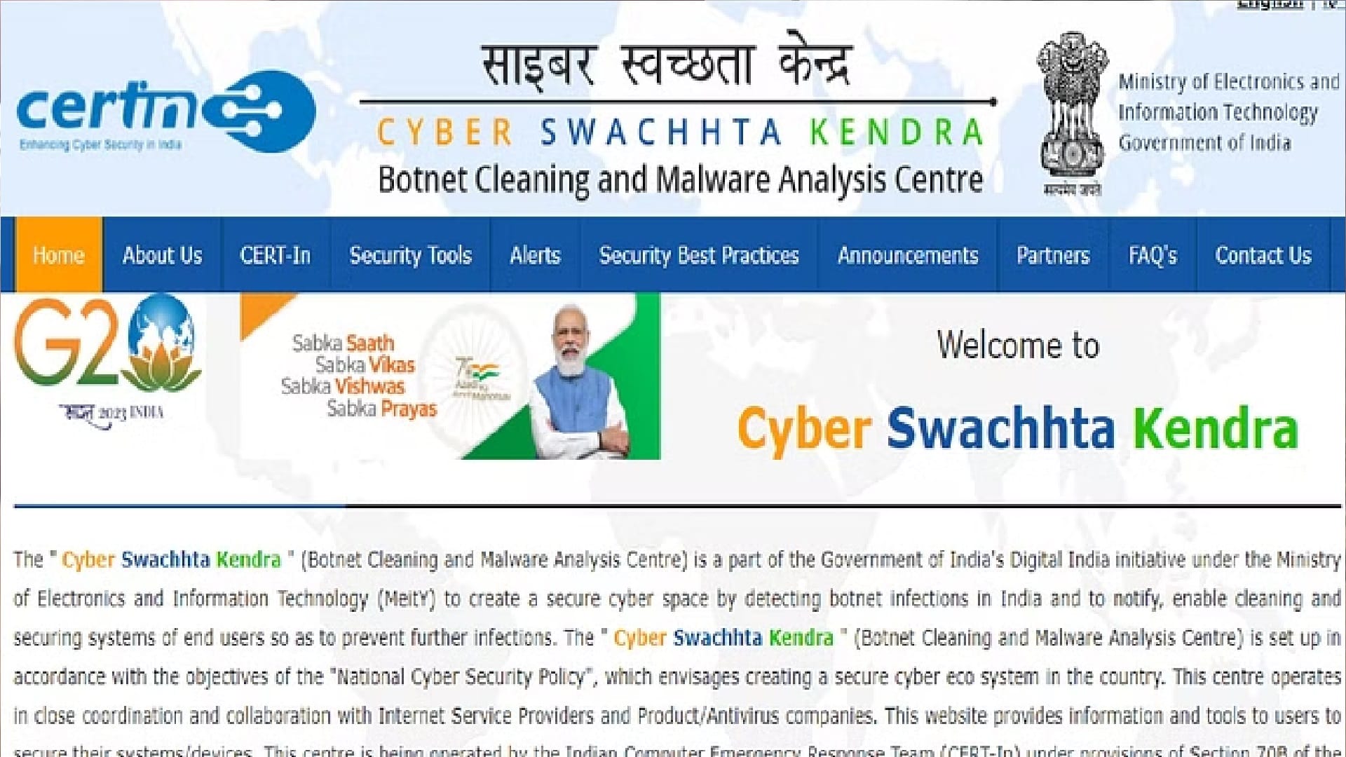 Cyber Swachhta Kendra