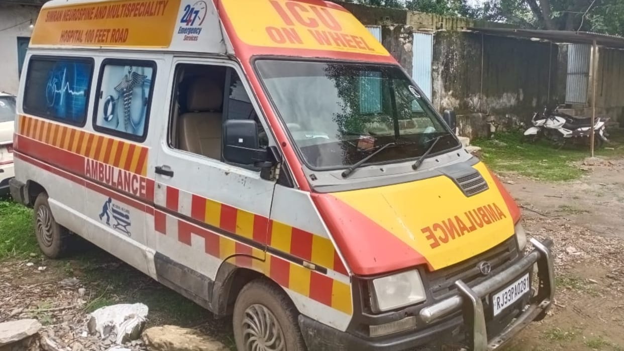 Instead of the patient, there was narcotics worth 1.25 crore in the ambulance