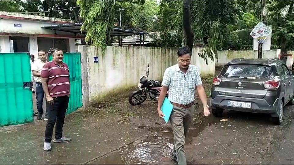 ACB raids different locations of District Education Officer TR Sahu in Bilaspur