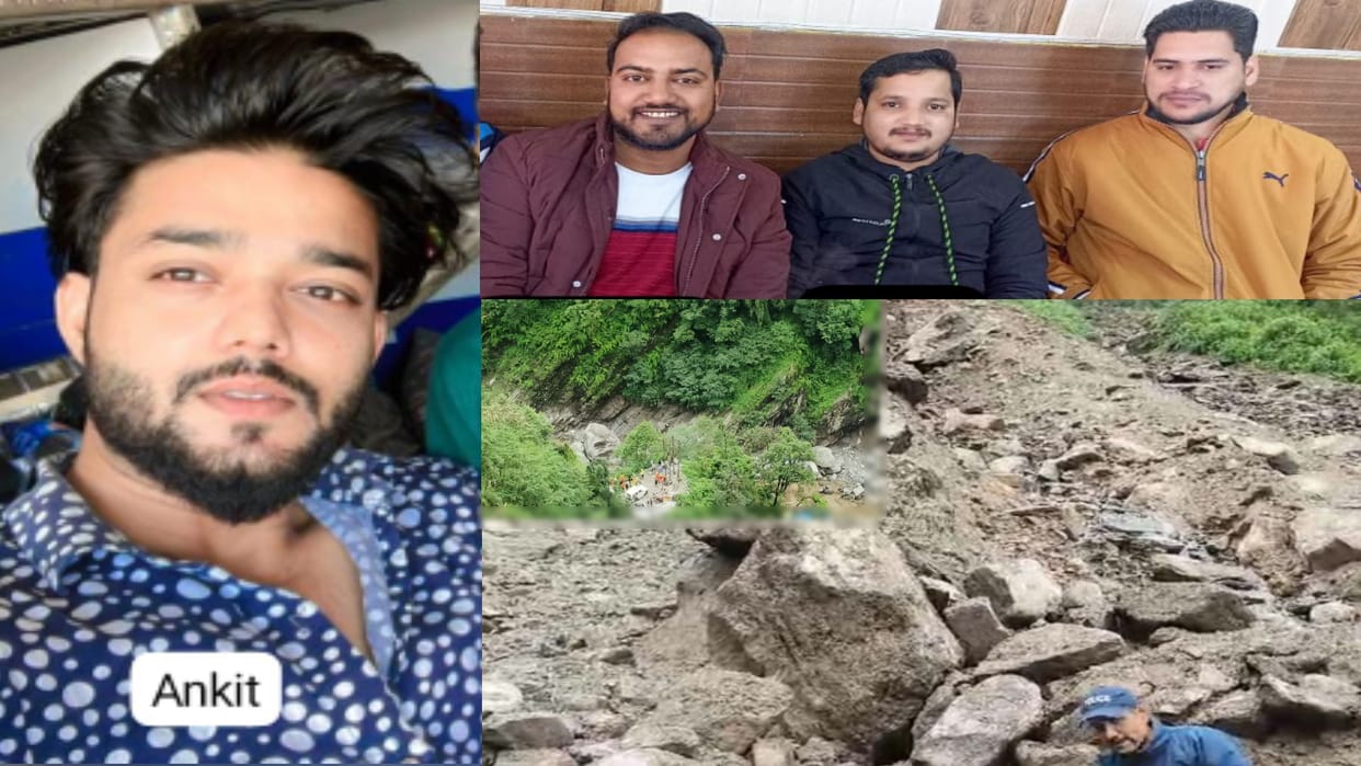 Kedarnath Cloudburst: Four youths from Meerut are stranded in Kedarnath temple