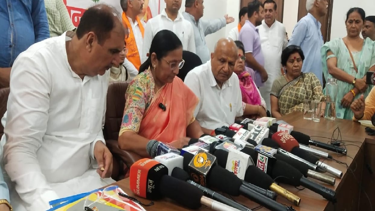 Union Minister of State Nimuben Bambhaniya took dig at opposition, said- Congress gave paralyzed economy