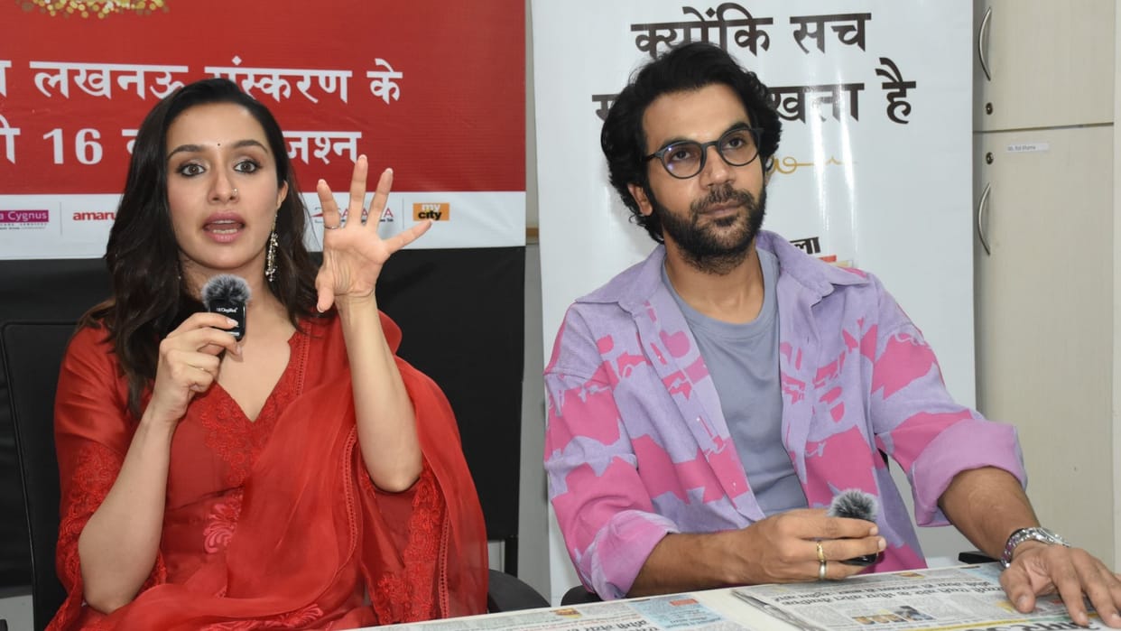 Shradha kapoor and Rajkumar Rao talks to Amar Ujala.