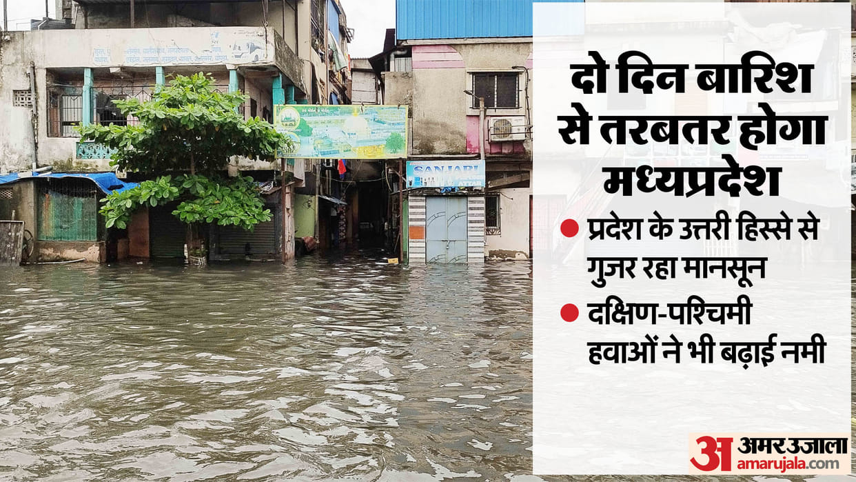 MP Weather: Red alert for rain in 12 districts of the state