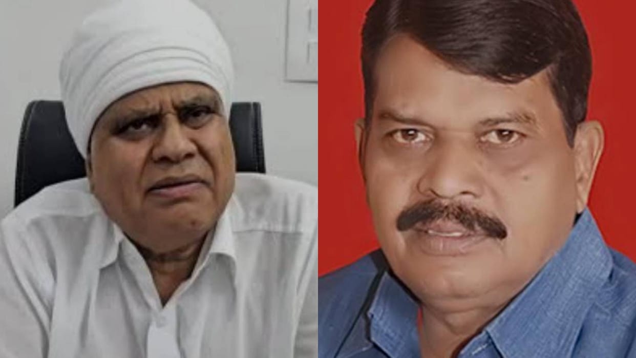 Anchal Sonkar says enter police station and beat him Phool Singh Baraiya says that he spit on Tehsildar face