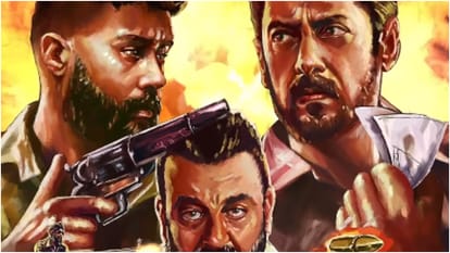 Singer Rapper AP Dhillon Shared motion poster of his next song Old Money featuring Salman Khan and Sanjay Dutt