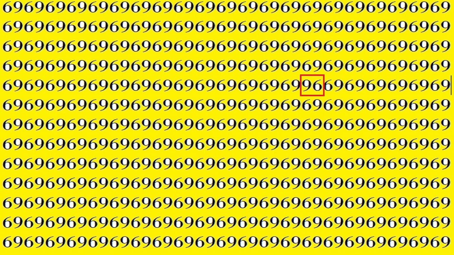 Optical Illusion For IQ Test: can you spot the 96 hidden between 69 optical illusion quiz