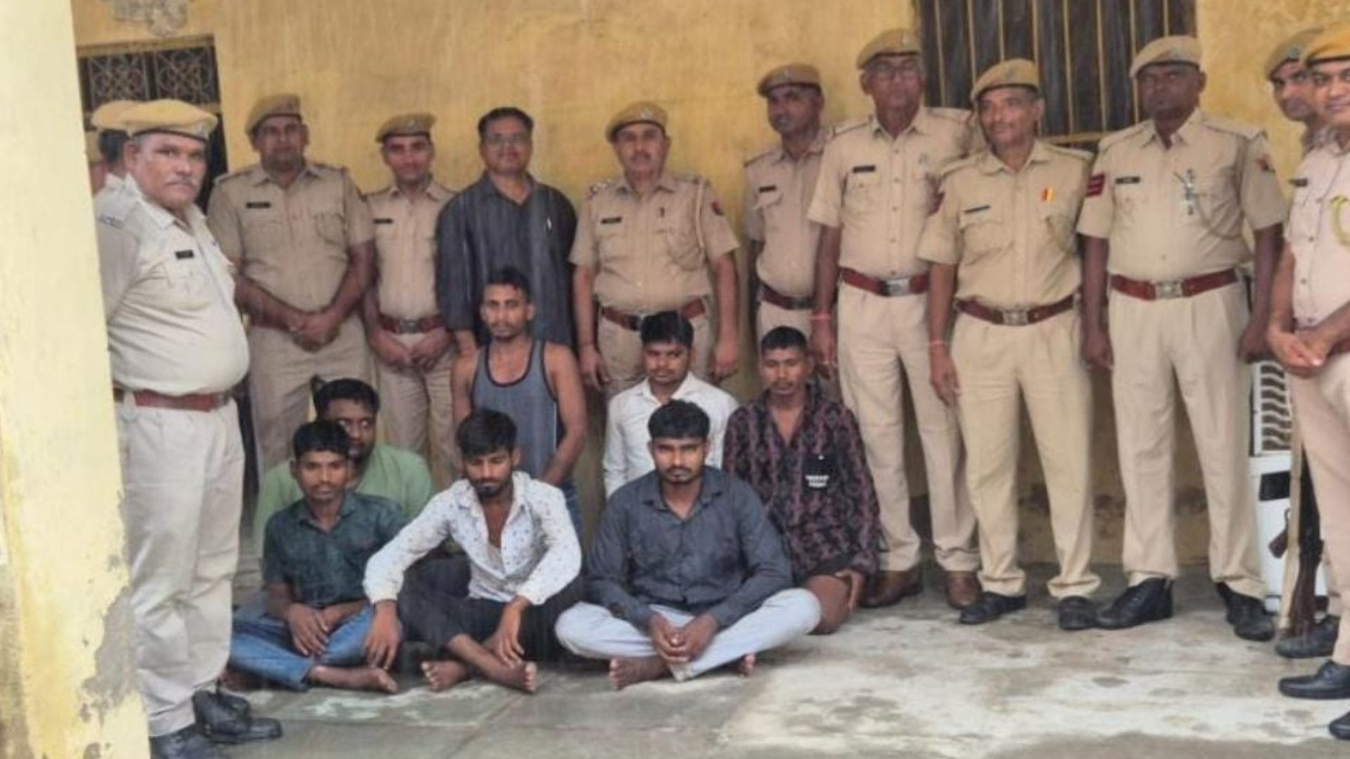 पकड़े गए सभी आरोपी
