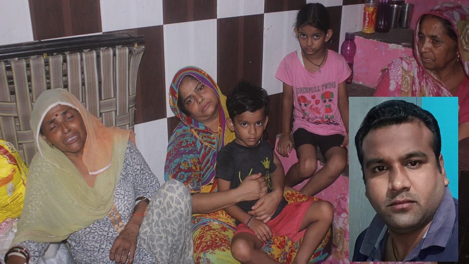 Moradabad: Family members kept waiting Pankaj who returning with Kanwad third time, body reached home