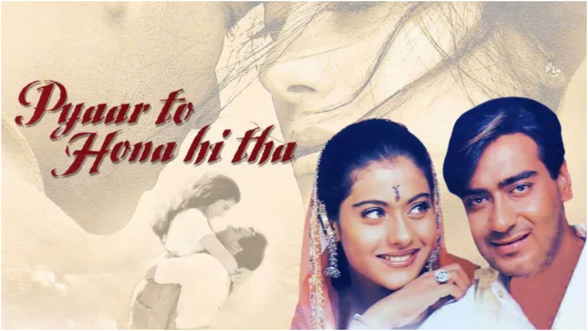 Ajay Devgn Cool Lover Boy Role in Movies Ishq Pyaar To Hona Hi Tha Diljale De De Pyaar De Deewangi