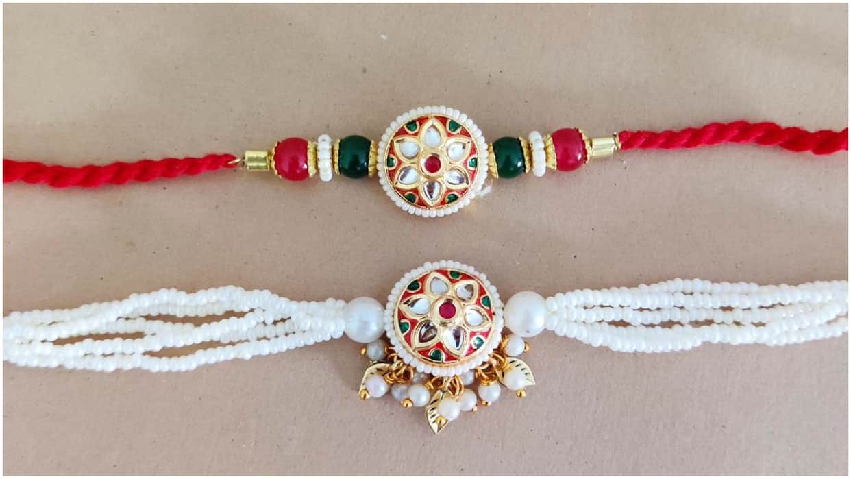 Raksha Bandhan 2024 Trendy Rakhi design handmade for brother