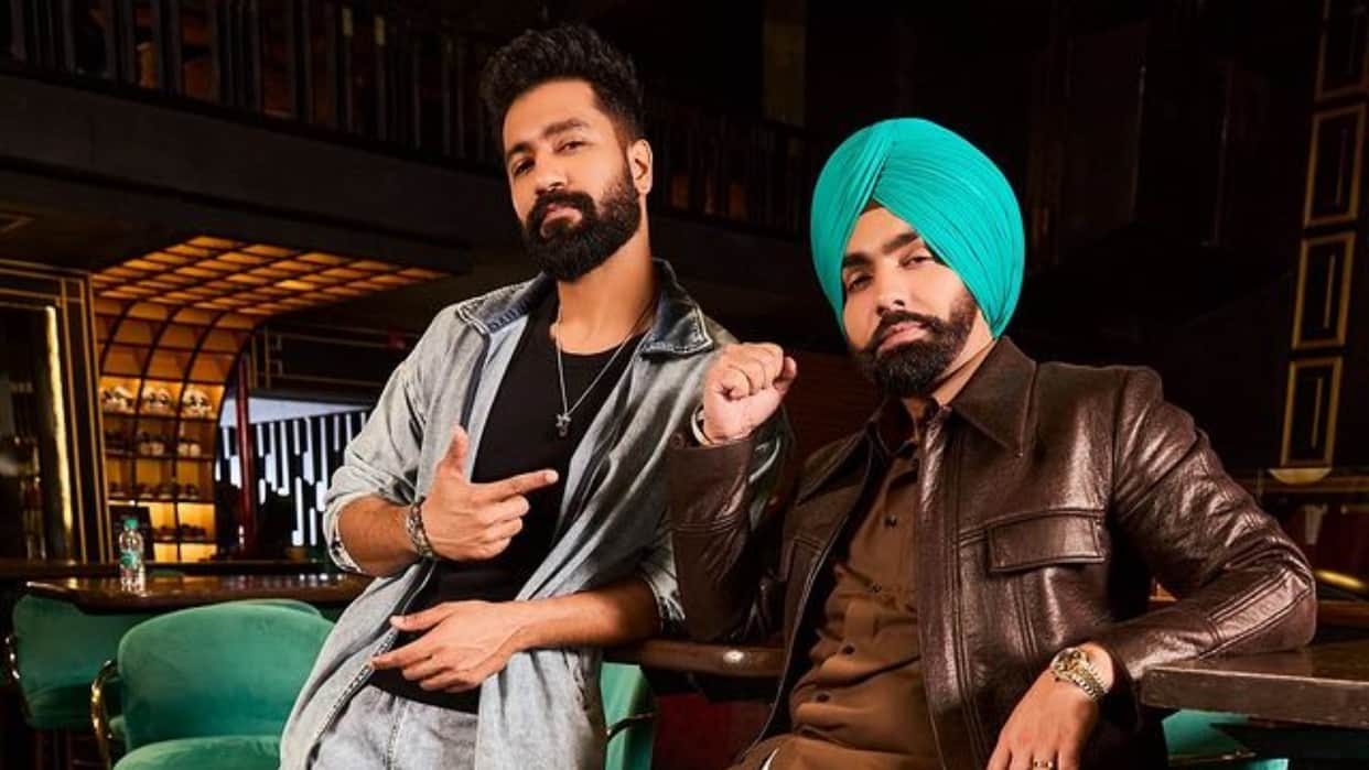 Bad Newz star Ammy Virk recently shared his experience of working with Vicky Kaushal in film with tripti Dimri
