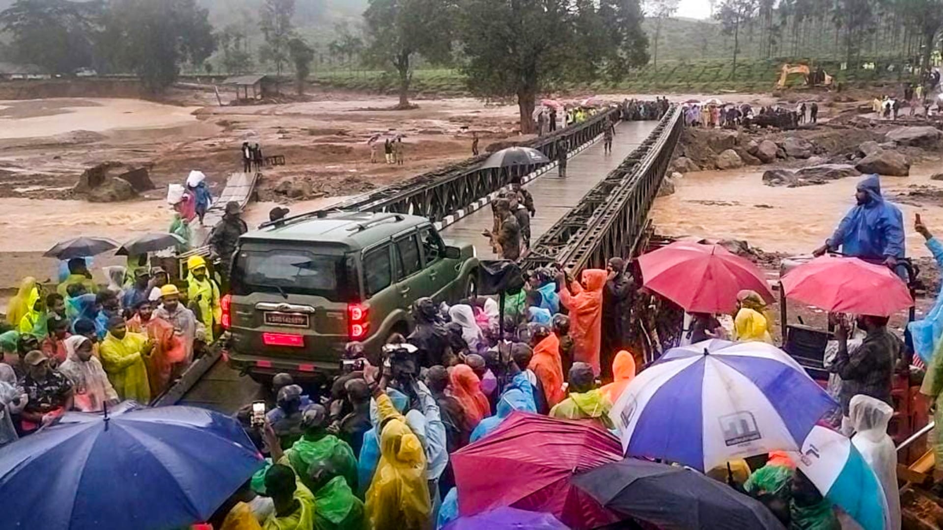 वायनाड में भूस्खलन के बाद बचाव और राहत कार्य