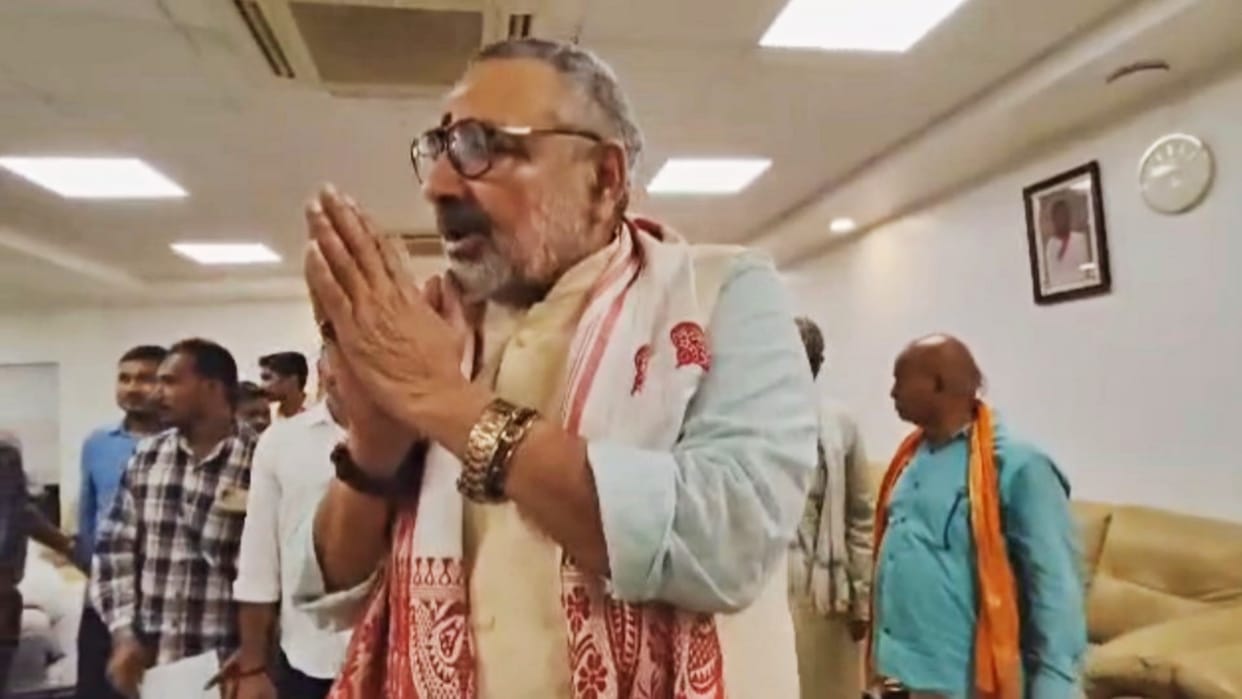 Bihar News: Giriraj Singh called Mamta Kim Jong Un and Uddhav Ahmed, attacked opposition on Ayodhya rape case