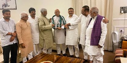 Bihar News : BJP ex leader Jharkhand mla saryu Rai joined jdu party CM Nitish Kumar Bihar Sanjay Jha jdu