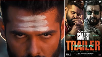 Double Ismart Trailer launched today evening after 6 30 PM Ram Pothineni Sanjay Dutt fans excited