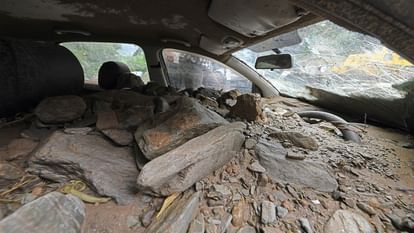 Cloudburst in Ganderbal debris entered houses many vehicles stranded crops damaged