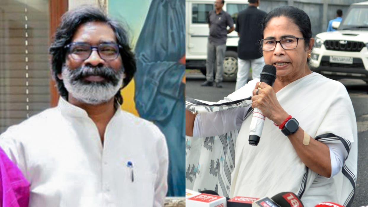 Mamata requests Hemant to look into release of water from dams in Jharkhand