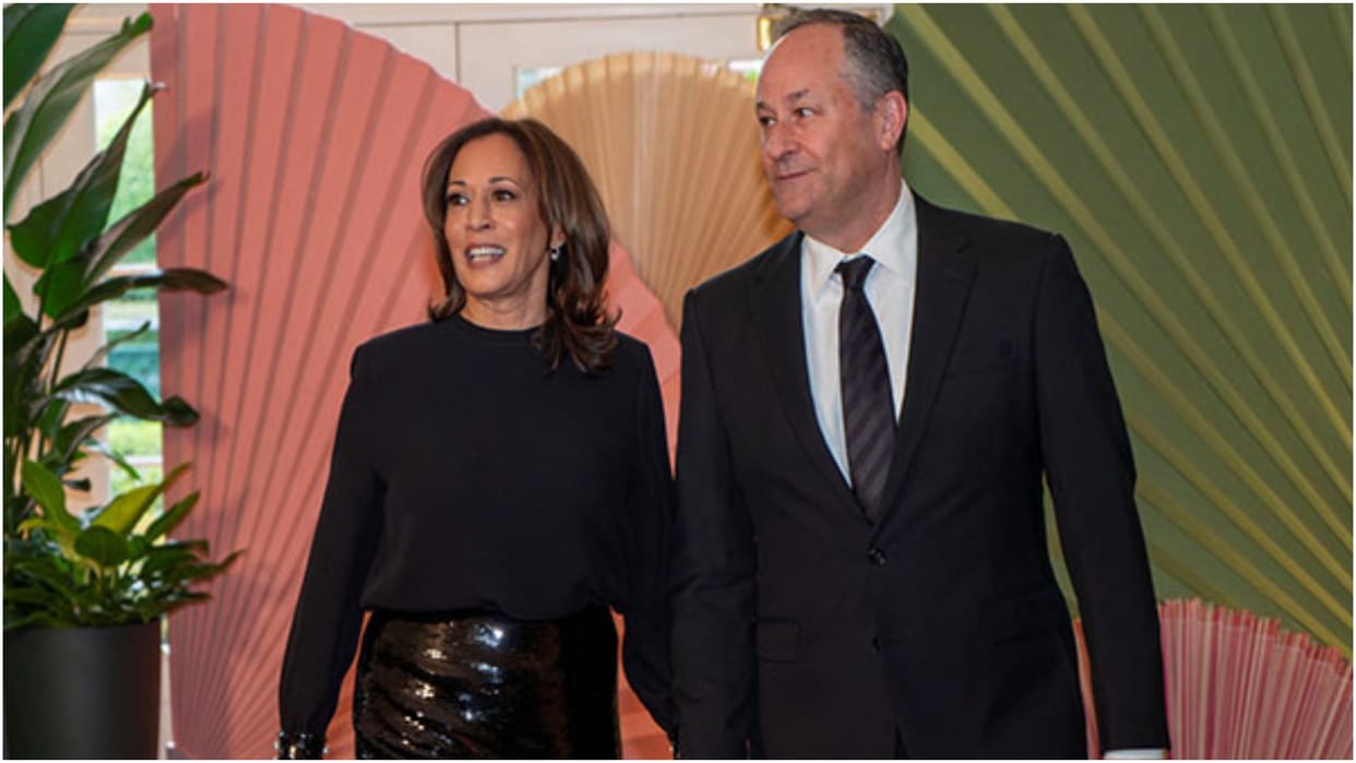 Kamala Harriss husband Doug Emhoff admits affair even after marriage having an affair with school teacher