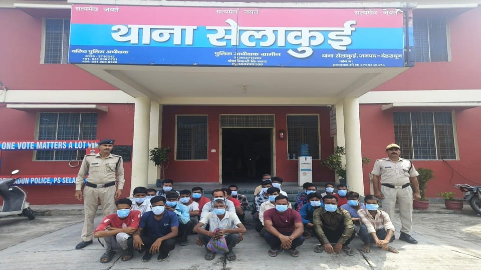 Police launched verification campaign in vikasnagar