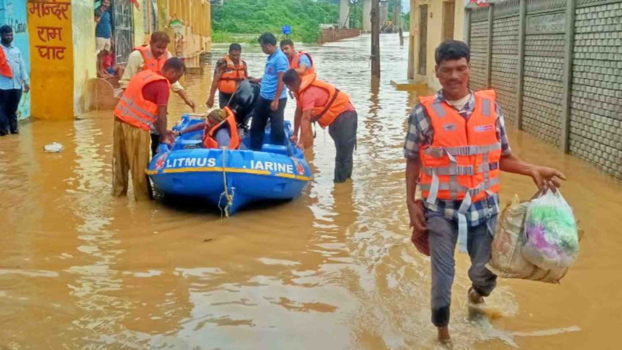 MP News: 152.5 mm rain in 24 hours in Madhya Pradesh broke 8 years' record