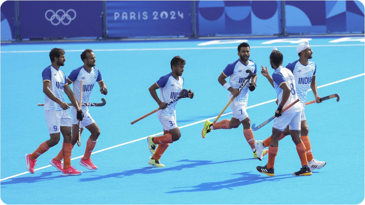 India vs Great Britain Men’s Hockey Quarter Final Paris Olympics 2024 Head to Head Score Semi Final Spot