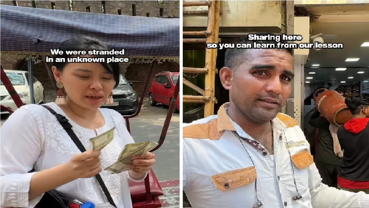 Rickshaw man asked for six thousand rupees from Jama Masjid to Red Fort,
