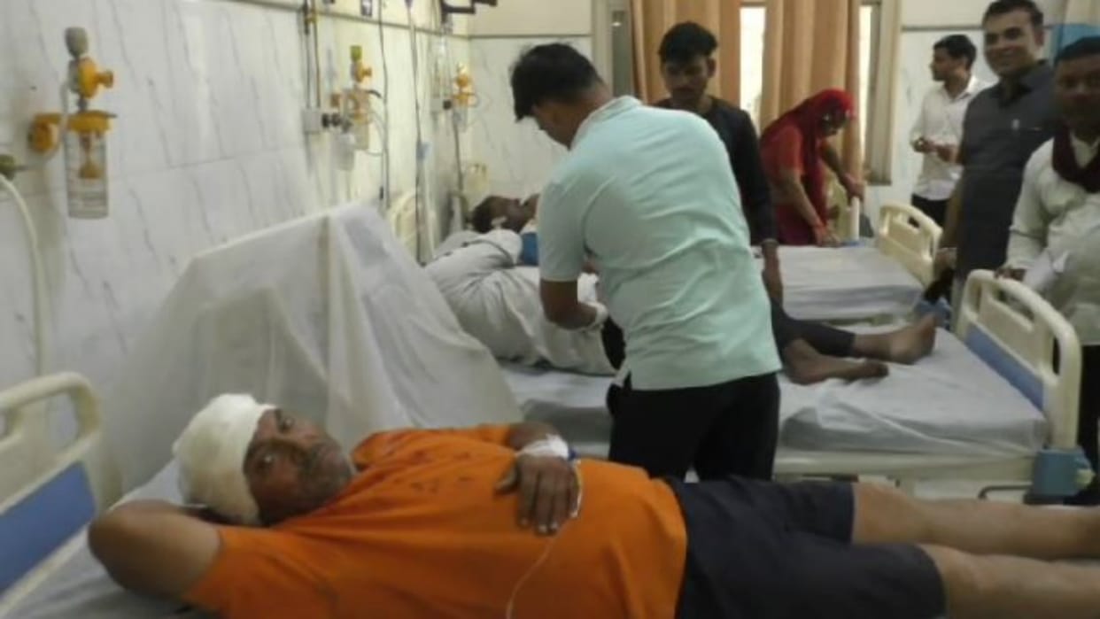 Bharatpur: Dispute over bringing fodder from the field, shot during intervention, 8 including 3 women injured