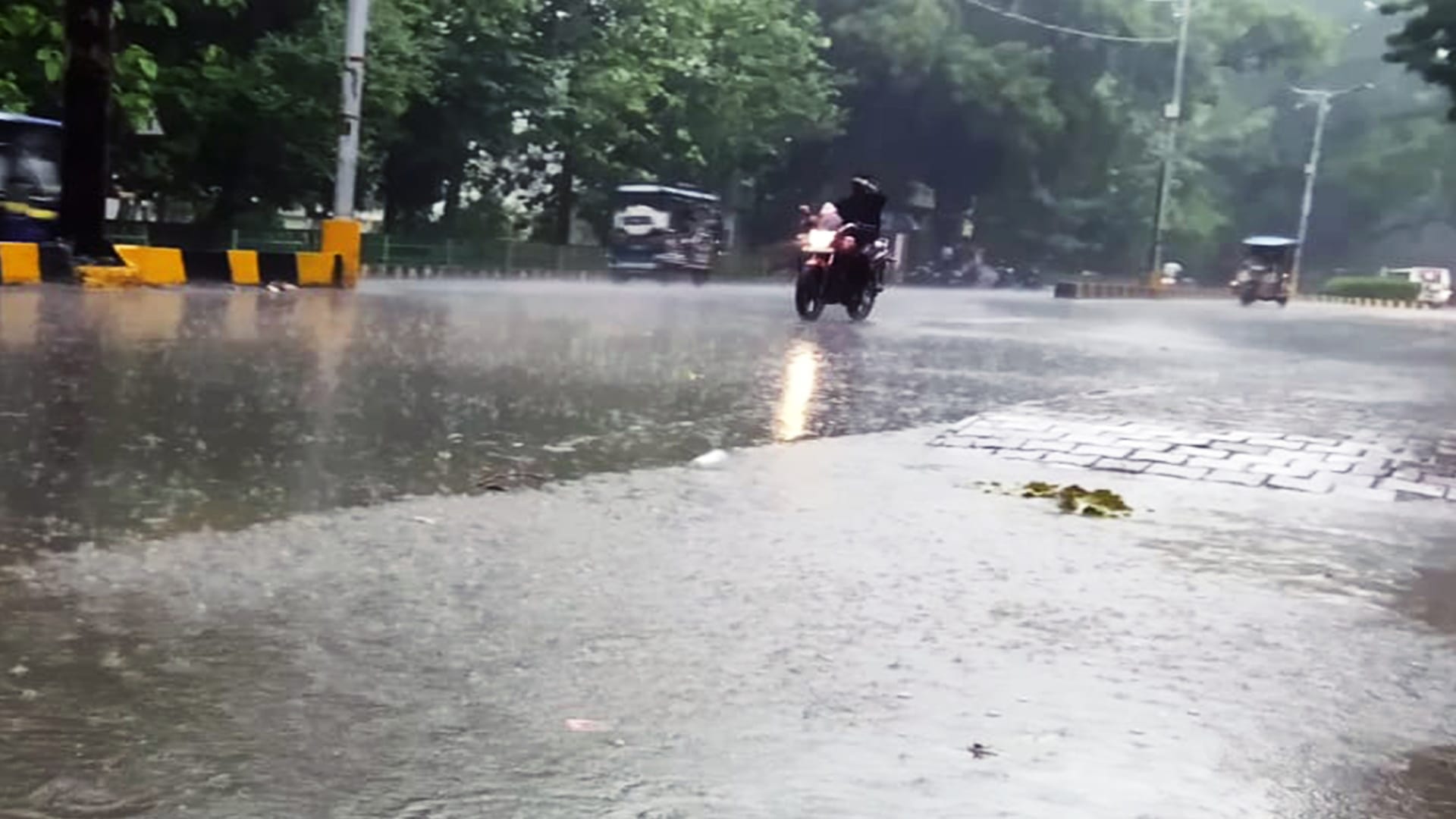 बारिश की तस्वीर।