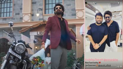 The Raja Saab Update Prabhas Horror Romantic Comedy coming excited on jan Thaman drops a massive story fIlm