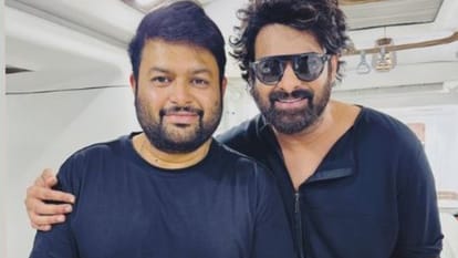 The Raja Saab Update Prabhas Horror Romantic Comedy coming excited on jan Thaman drops a massive story fIlm
