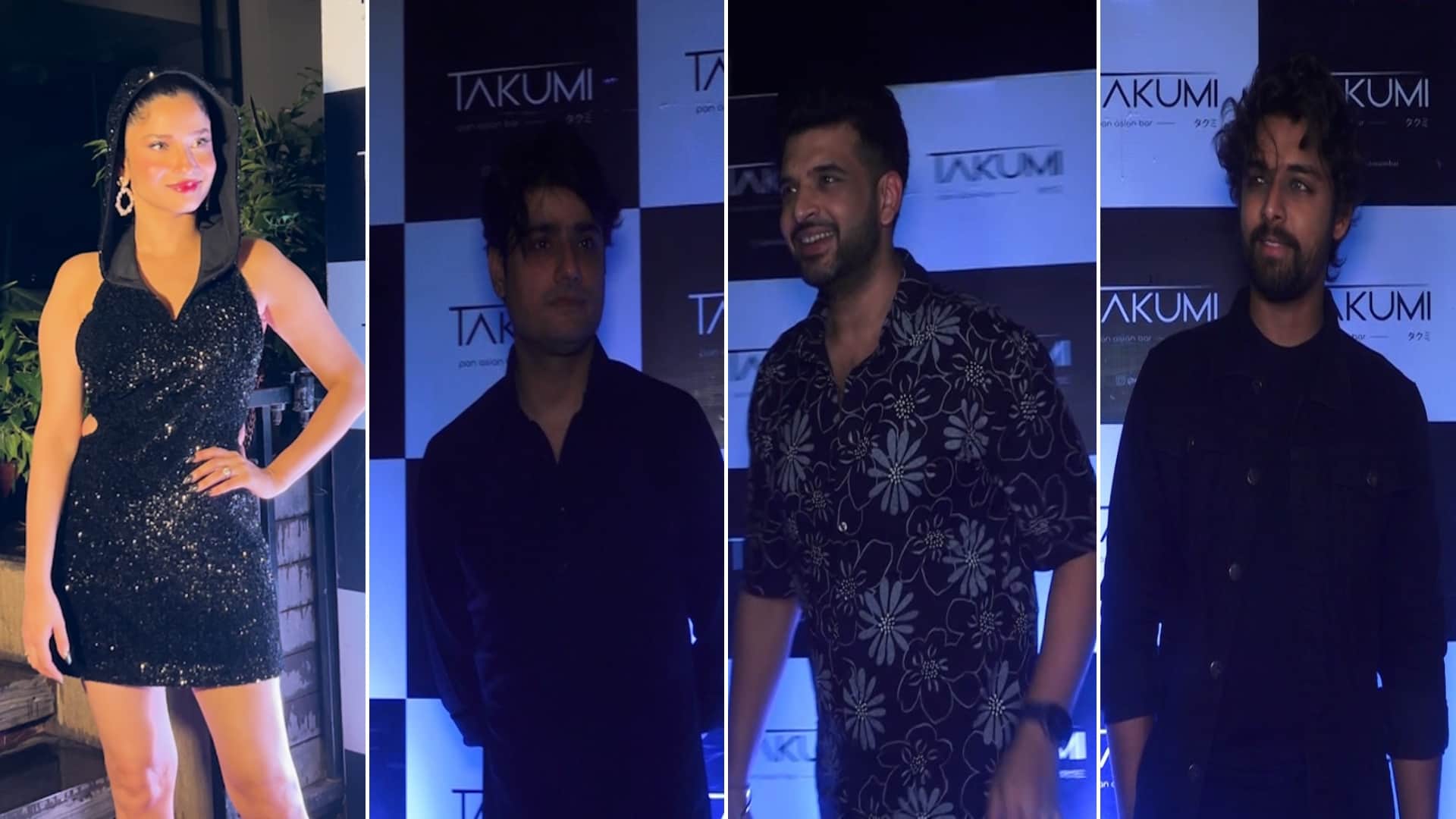 ankita lokhande celebrates vicky jain birthday many tv stars attend party Karan Kundra Pooja Aly Goni Faisu
