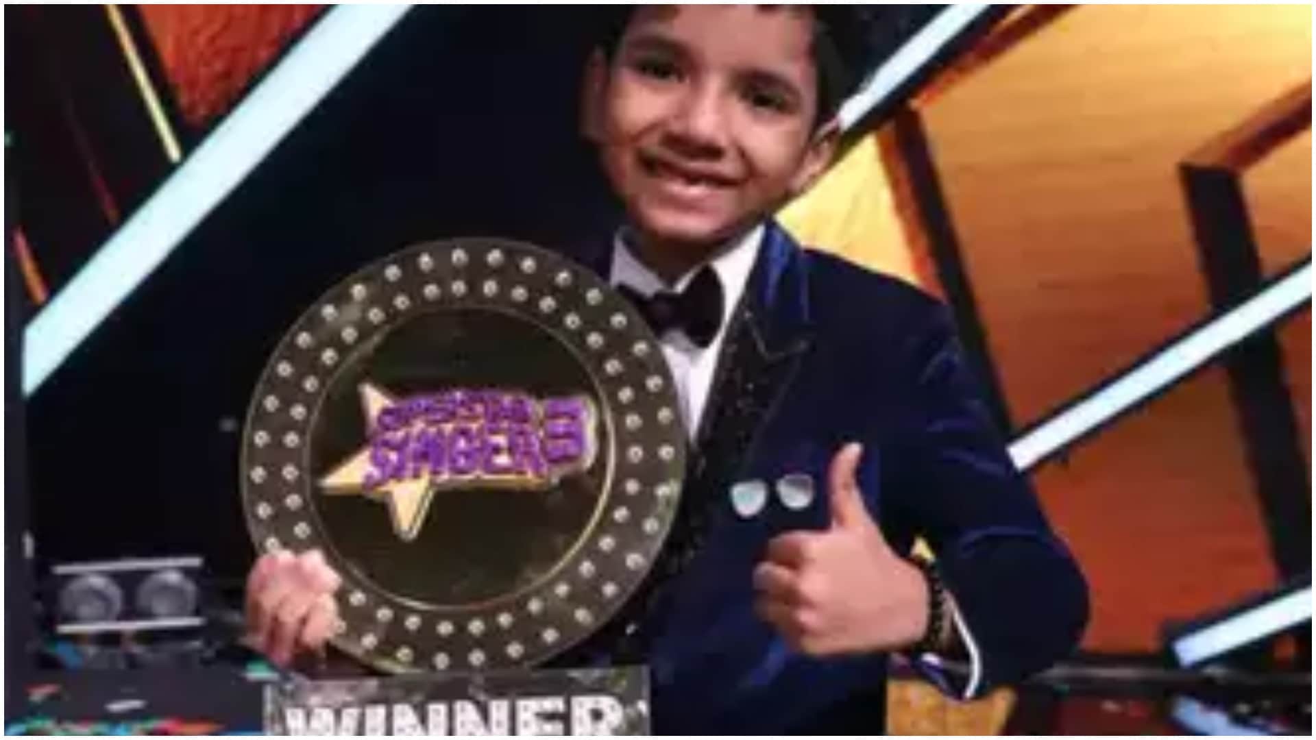 Seven-year-old Avirbhav S And Atharv Bakshi wins Superstar Singer 3 Trophy and 10 Lakh Prize Money
