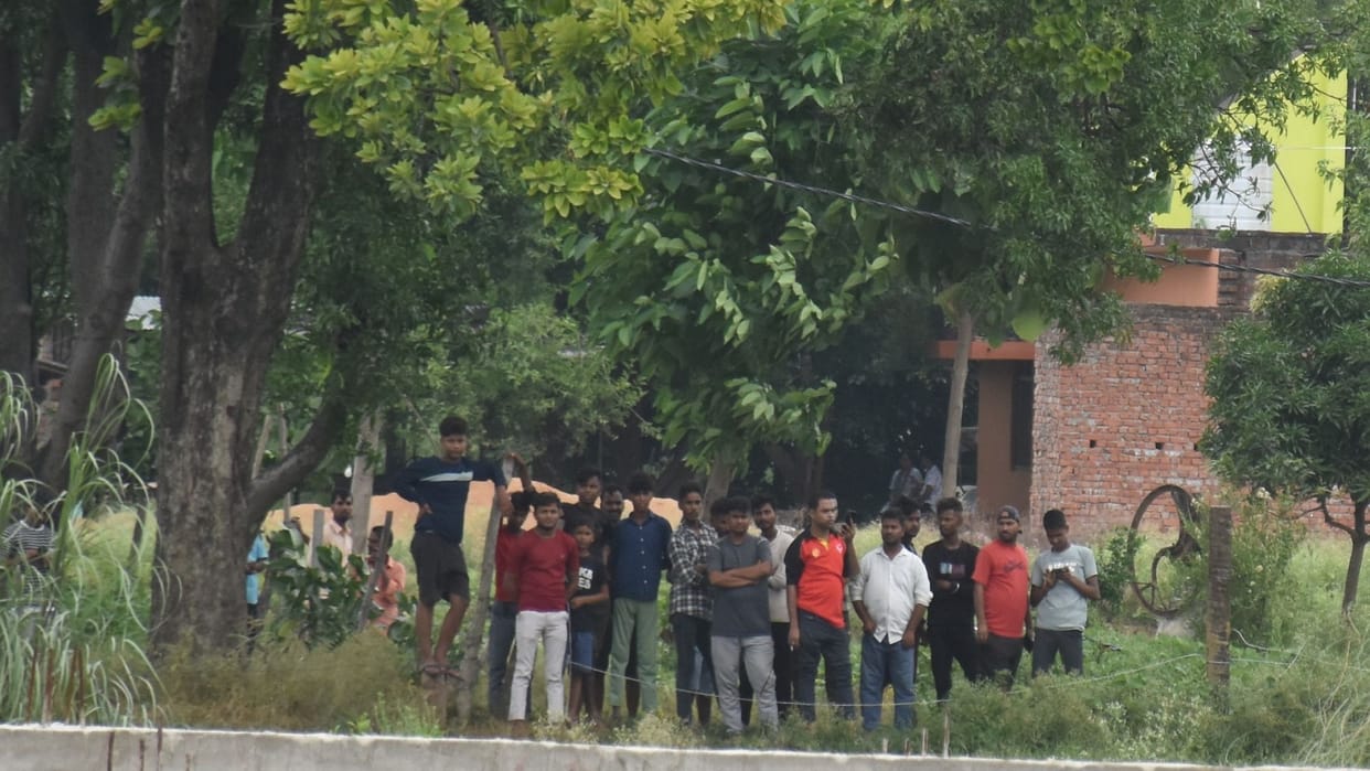 Ayodhya rape case Illegal occupation of primary school land in Bhadarsa Of Ayodhya